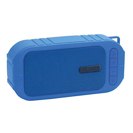 small blue speaker